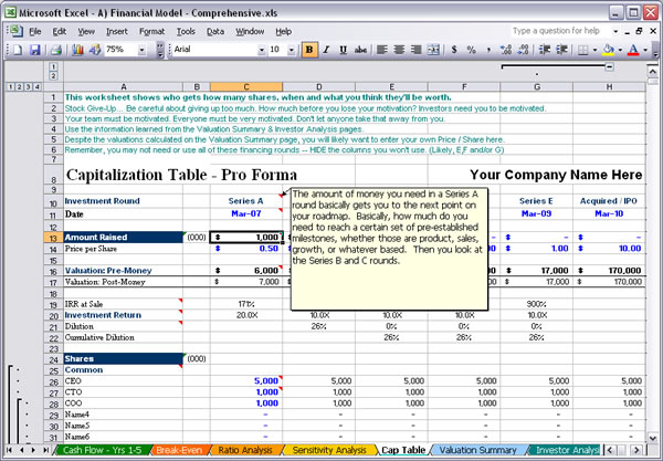 Business Plan Anyone Can Do -