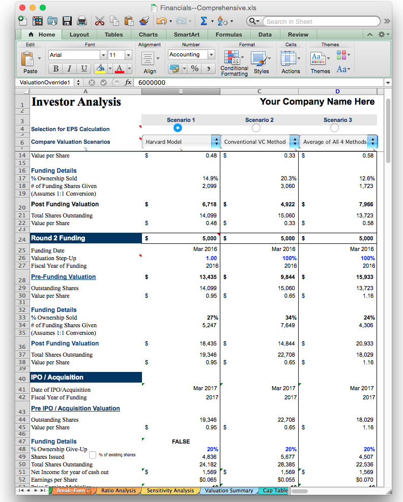 Industry-specific Financial Model Templates in Excel
